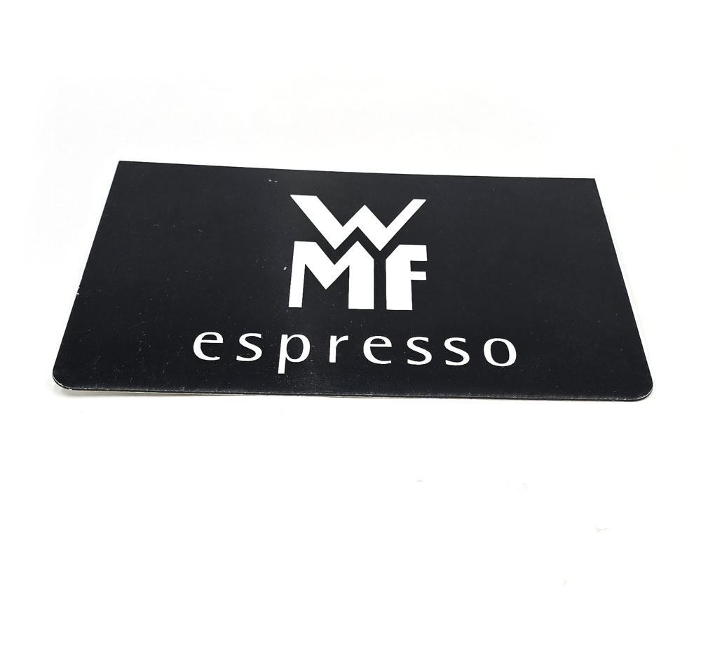 Aufkleber, Logo, Schild für WMF Espresso Rückwand