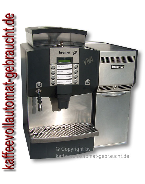 Gastronomie Kaffeemaschine Bremer Viva + Bremer Milchkühlschrank